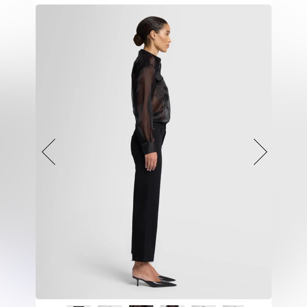 7 for all mankind black jeans - Picture 12 of 12